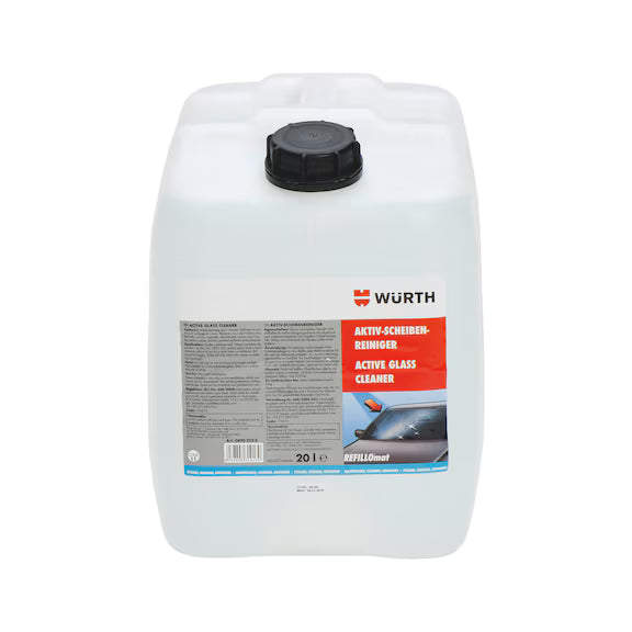 Actieve ruitenreiniger